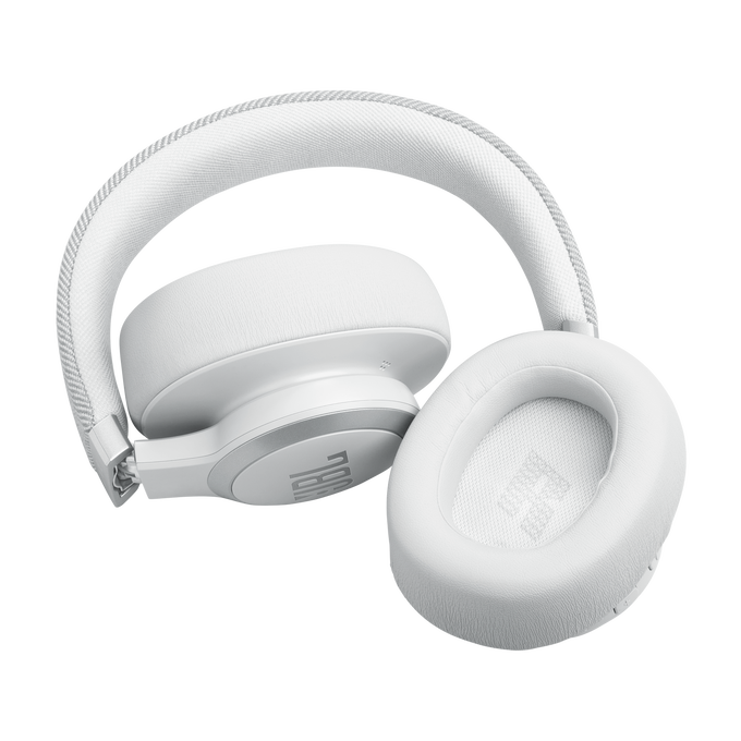 JBL LIVE ワイヤレスヘッドフォン ホワイト JBL Live 770NC | Wireless Over-Ear Headphones with True Adaptive
